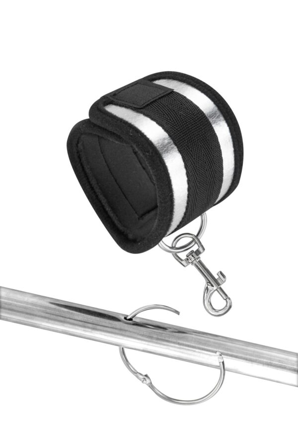 Фіксатор для рук і ніг Fetish Tentation Submission bar with 4 cuffs - Зображення 2