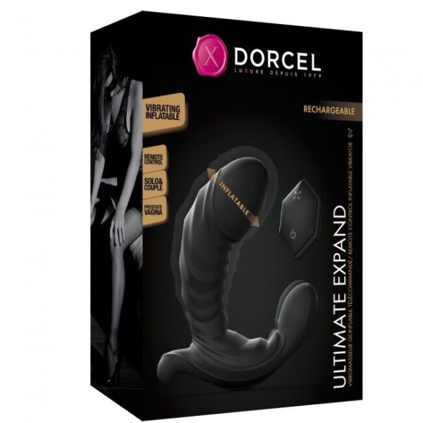 Універсальний вібратор зі стволом, що надувається Dorcel ULTIMATE EXPAND - Зображення 8