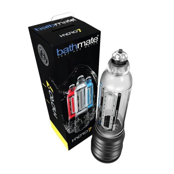 Гідропомпа Bathmate Hydro 7 Clear, для члена довижной от 12,5 до 18см, діаметр до 5см - Зображення 5