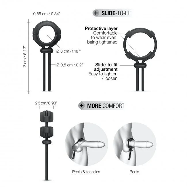 Регульоване ерекційне кільце Dorcel FIT RING - Зображення 14