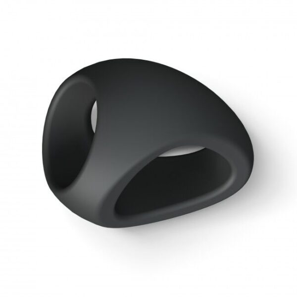 Ерекційне кільце подвійне Love To Love FLUX RING - BLACK ONYX - Зображення 6