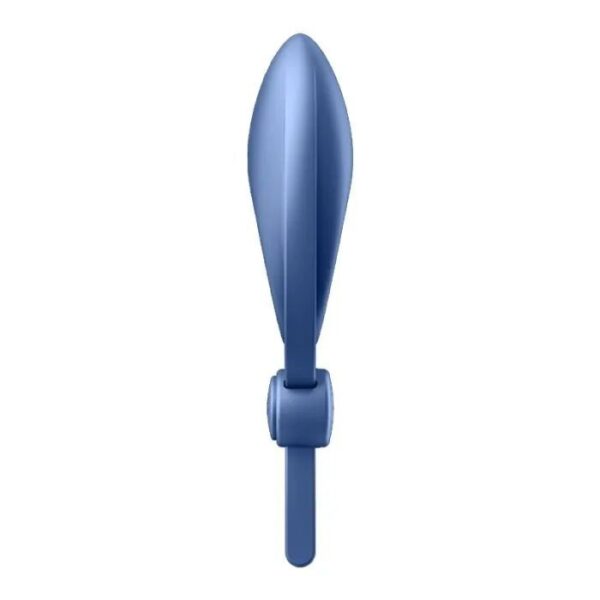 Ерекційне віброкільце ласо з регулюванням розміру Satisfyer Sniper Blue - Зображення 3