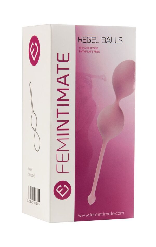 Вагінальні кульки Femintimate Kegel Balls, діаметр 3,5 см, маса 77 г - Зображення 2
