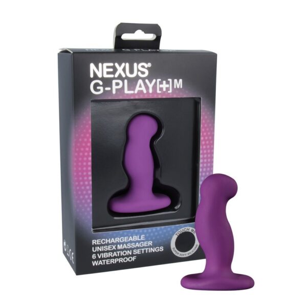 Вібромасажер простати Nexus G-Play Plus M Purple, макс. діаметр 3 см, перезаряджуваний - Зображення 2
