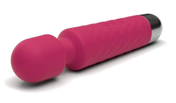 Мінівібромасажер Dorcel Wand Wanderful Magenta потужний, водонепроникний - Зображення 2