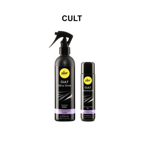 Спрей для догляду за одягом із гуми та латексу pjur Cult Ultra Shine 250 мл, надає блиску - Зображення 4