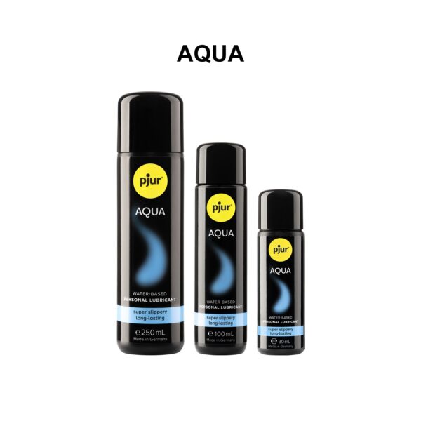 Лубрикант на водній основі pjur Aqua 250 мл, ефект оксамитової шкіри без прилипання - Зображення 4