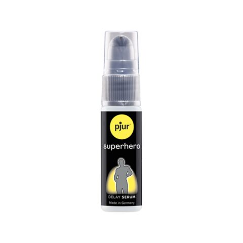 Пролонгувальний гель pjur Superhero Serum 20 мл, створює невидиму плівку, що знижує чутливість