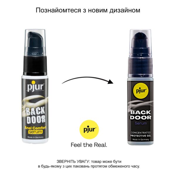 Розслаблювальний анальний гель pjur backdoor Serum 20 мл, створює плівку, висококонцентрований - Зображення 3