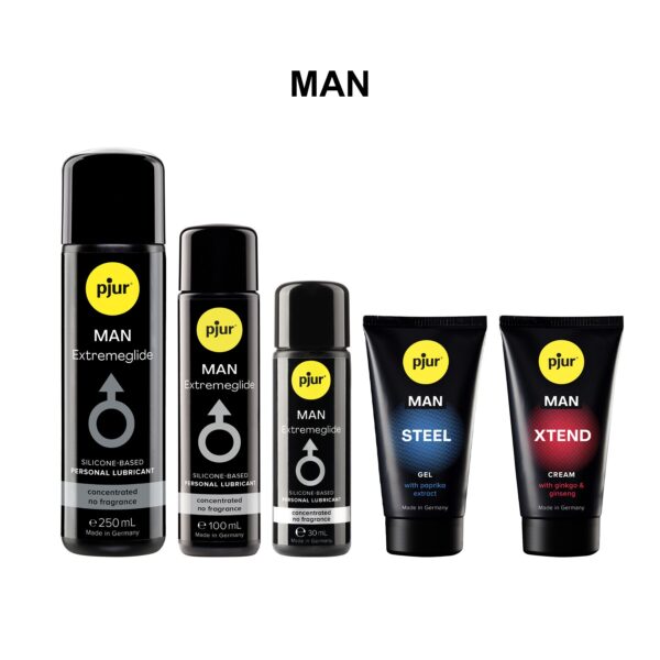 Гель для пеніса стимулювальний pjur MAN Steel Gel 50 ml з екстрактом паприки та ментолом - Зображення 5