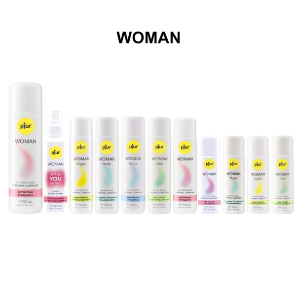 Лубрикант на водній основі pjur Woman Aloe 100 мл з екстрактом алое, зволожувальний, без парабенів - Зображення 4