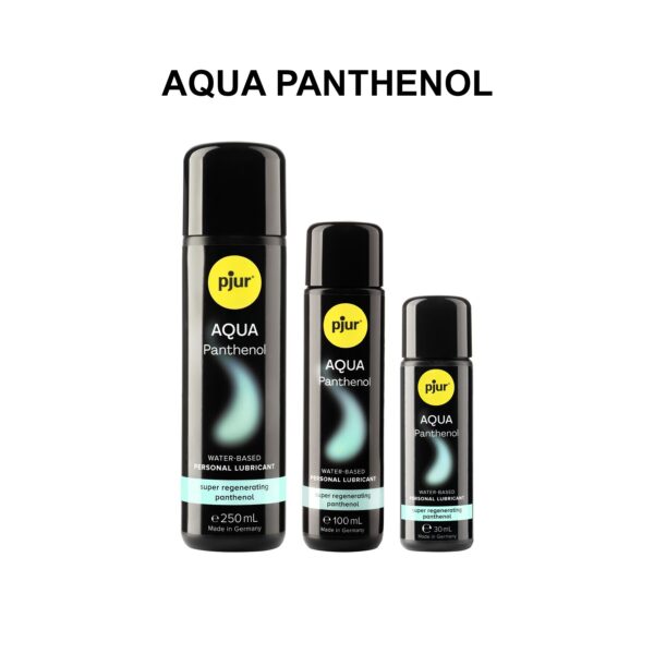 Змазка на водній основі pjur Aqua Panthenol 100 мл з пантенолом, догляд та зволоження - Зображення 4