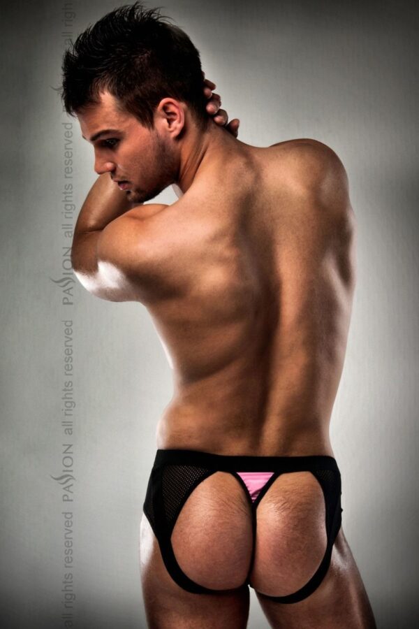 Розпродаж!!! Чоловічі трусики з рожевим гульфіком Passion 007 THONG pink XXL/XXXL - Зображення 2
