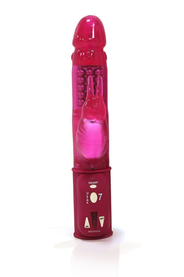 Вібратор-кролик Dorcel Orgasmic Rabbit Pink з перлинним масажем - Зображення 2