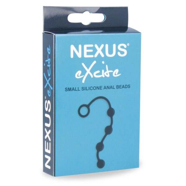 Анальні кульки Nexus Excite Small Anal Beads, силікон, макс. діаметр 2 см - Зображення 4