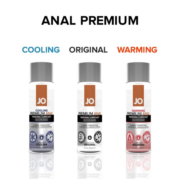 Анальна змазка JO ANAL PREMIUM — COOLING (120 мл) охолоджувальна, на силіконовій основі - Зображення 5