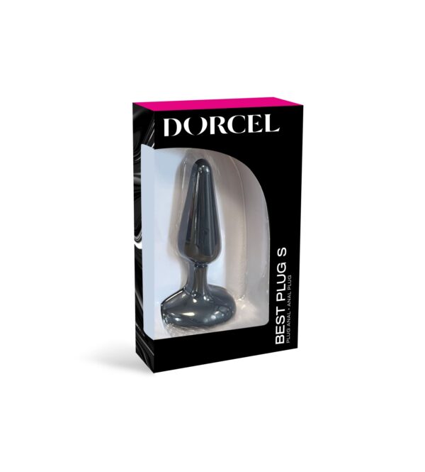 Анальна пробка Dorcel Best Plug S м'який soft-touch силікон, макс. діаметр 3,1см - Зображення 2