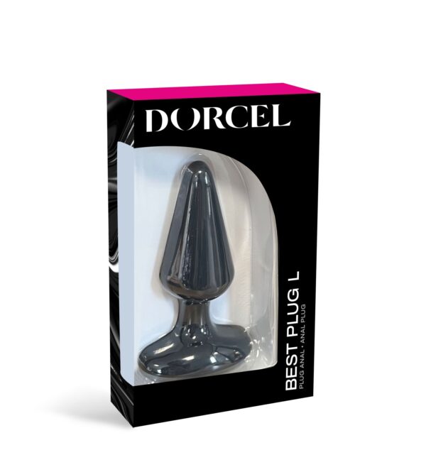 Анальна пробка Dorcel Best Plug L м'який soft-touch силікон, макс. діаметр 5,1 см - Зображення 2