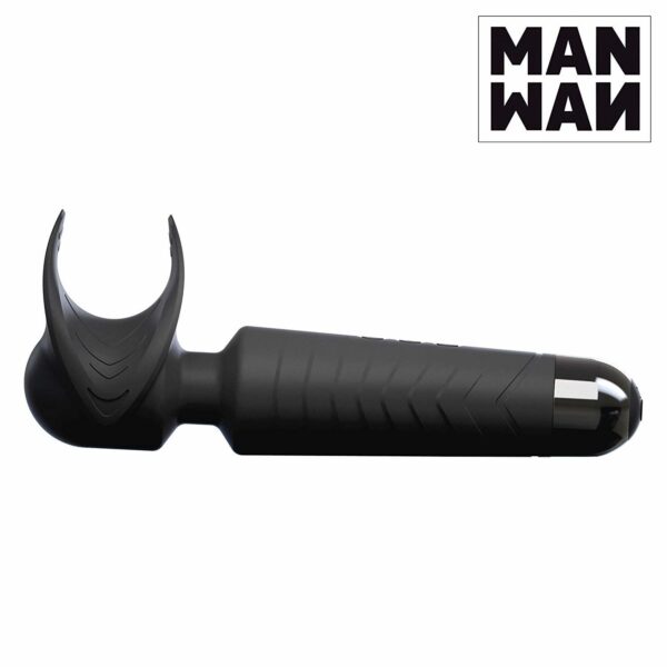 Мастурбатор-вібромасажер Manwan MAN.WAND, відмінно для пар, вібро-мінет, 20 режимів - Зображення 6