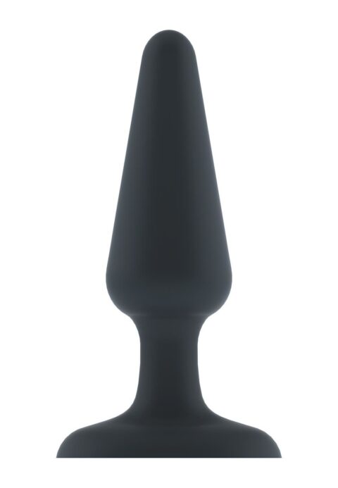 Анальна пробка з вібрацією Dorcel Best Vibe Plug M, макс. діаметр 4,1см, soft-touch силікон