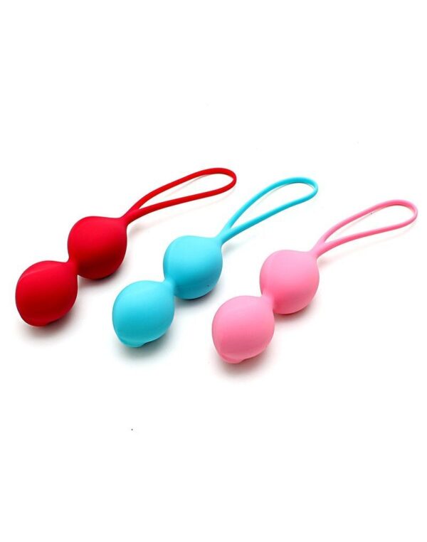 Вагінальні кульки Satisfyer V Balls (3 пари), діаметр 3,4 см, маса 79-114-150г, монолітні - Зображення 3