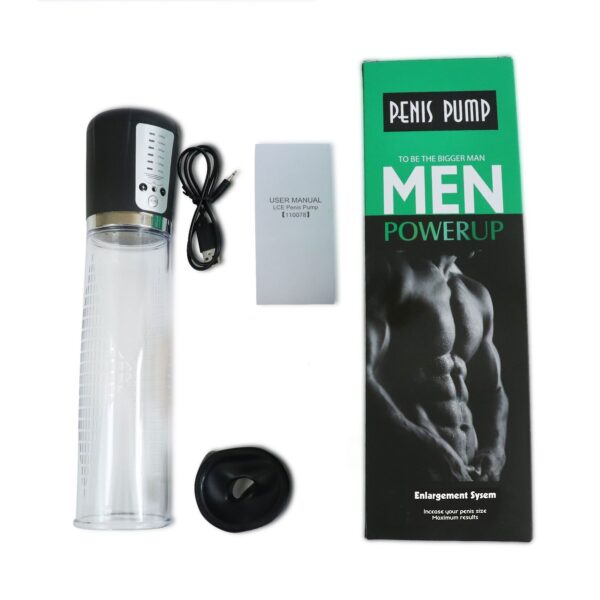 Автоматична вакуумна помпа на акумуляторі Men Powerup - Зображення 3