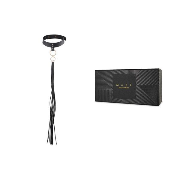 Чокер Bijoux Indiscrets MAZE — Tassel Chocker Black - Зображення 2