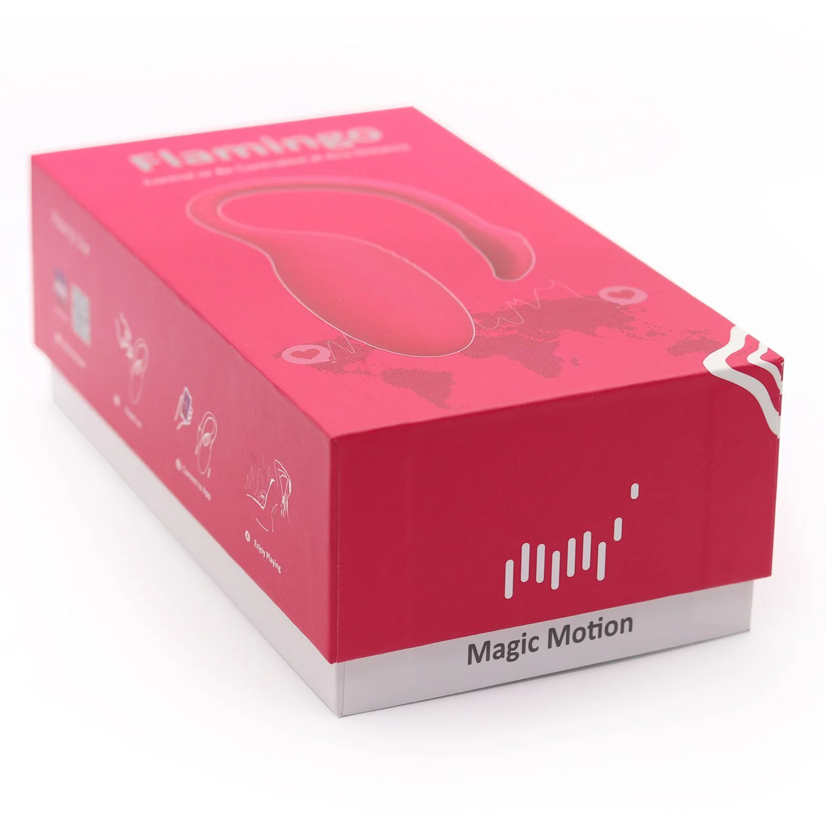 Смарт-віброяйце Magic Motion Flamingo зі стимулятором клітора, 3 види вправ Кегеля - Зображення 10