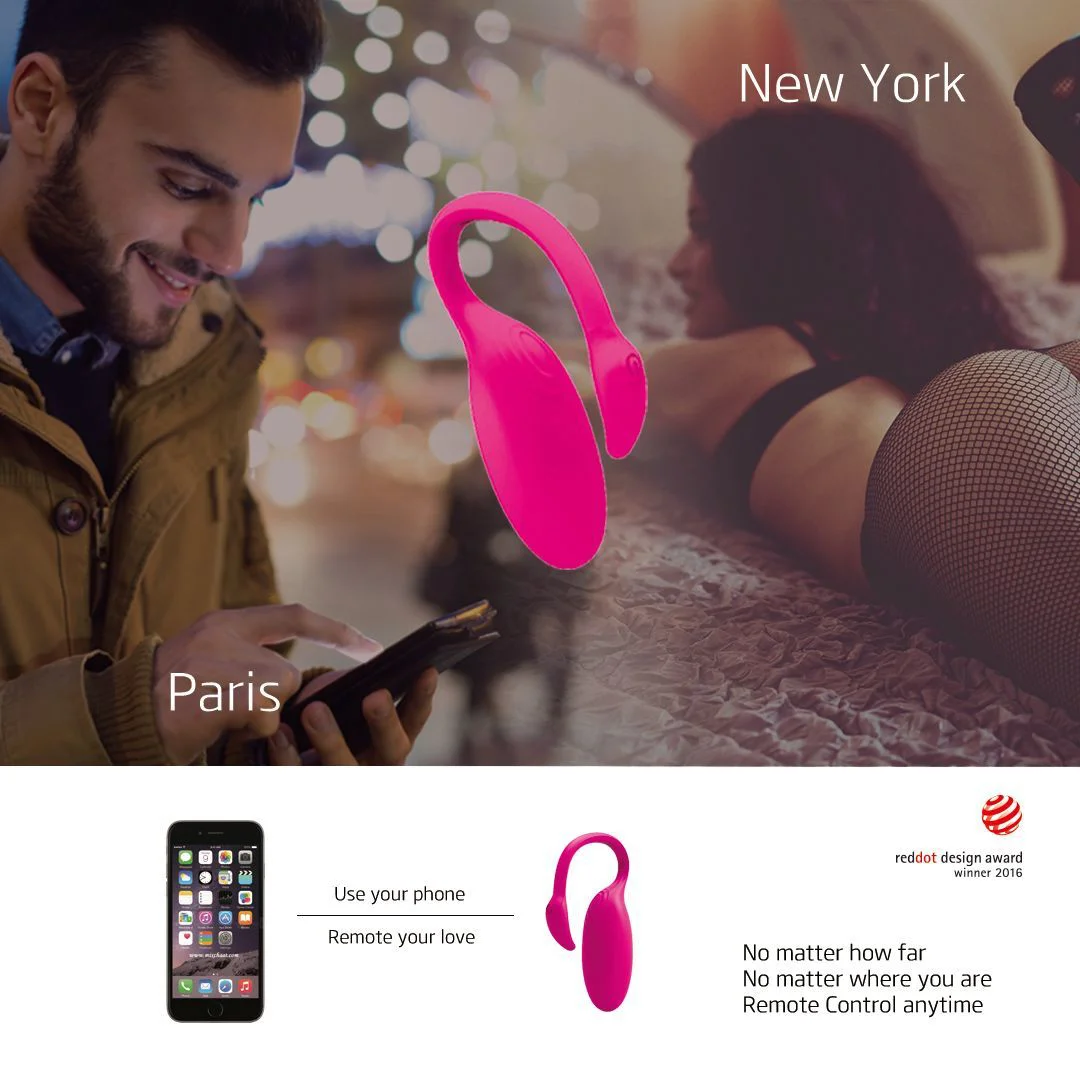 Смарт-віброяйце Magic Motion Flamingo зі стимулятором клітора, 3 види вправ Кегеля - Зображення 7