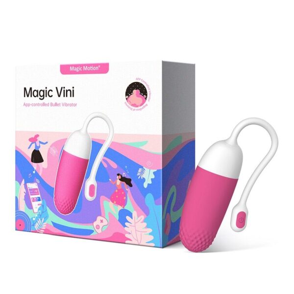 Смарт-віброяйце Magic Motion Vini Pink, керування зі смартфона - Зображення 7