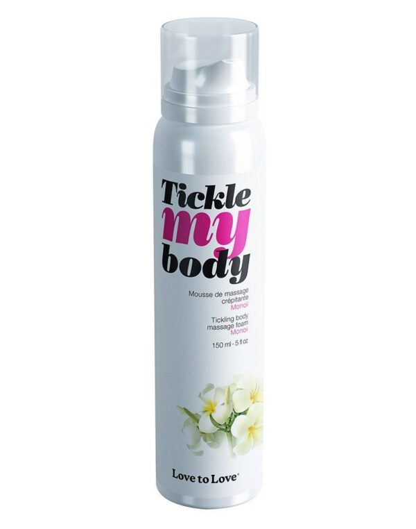 Масажна піна Love To Love TICKLE MY BODY Monoi (150 мл) зволожувальна - Зображення 2
