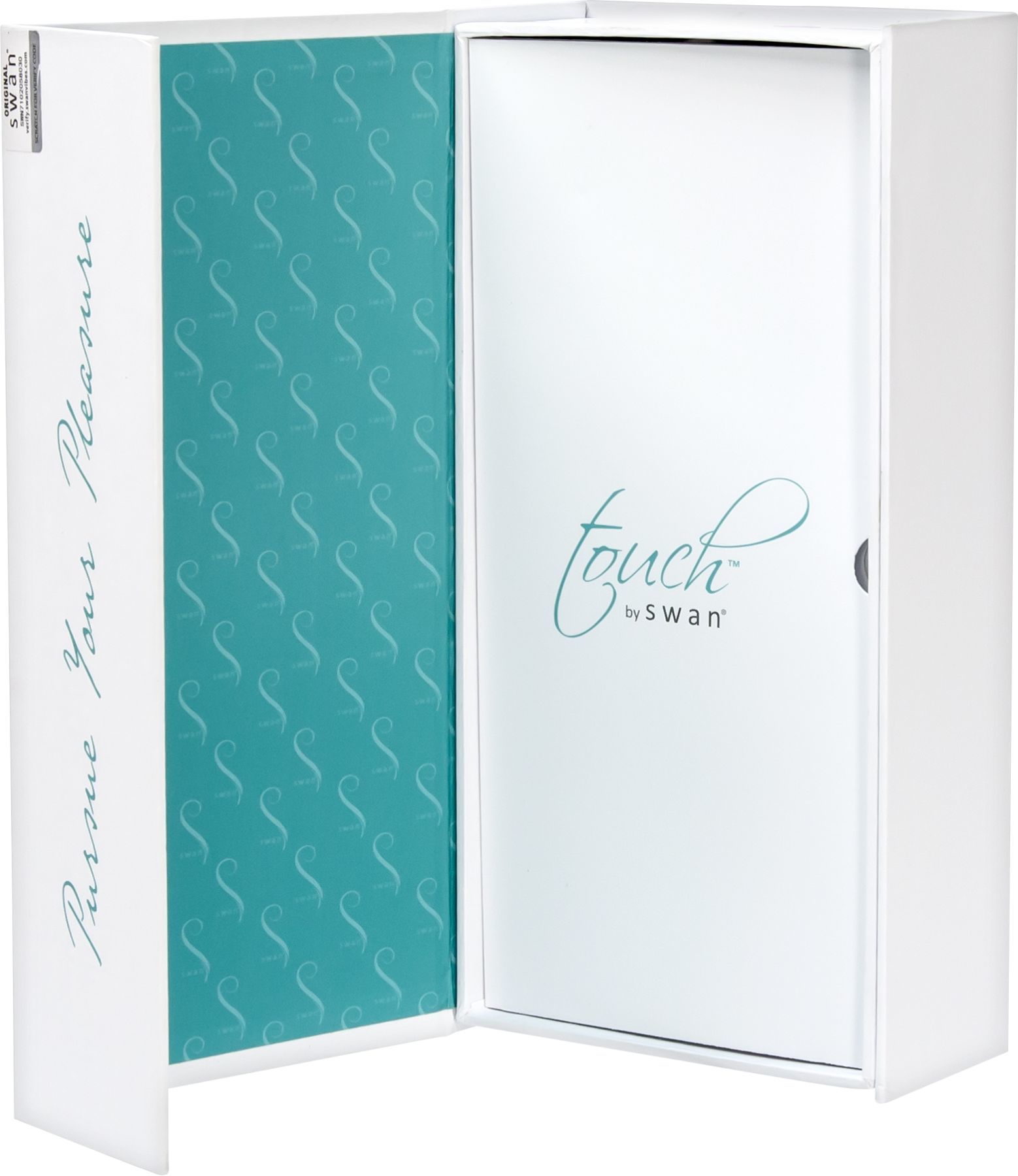 Вібратор-кролик з сенсорним управлінням Touch by SWAN - Solo Teal, глибока вібрація, для точки G - Зображення 11