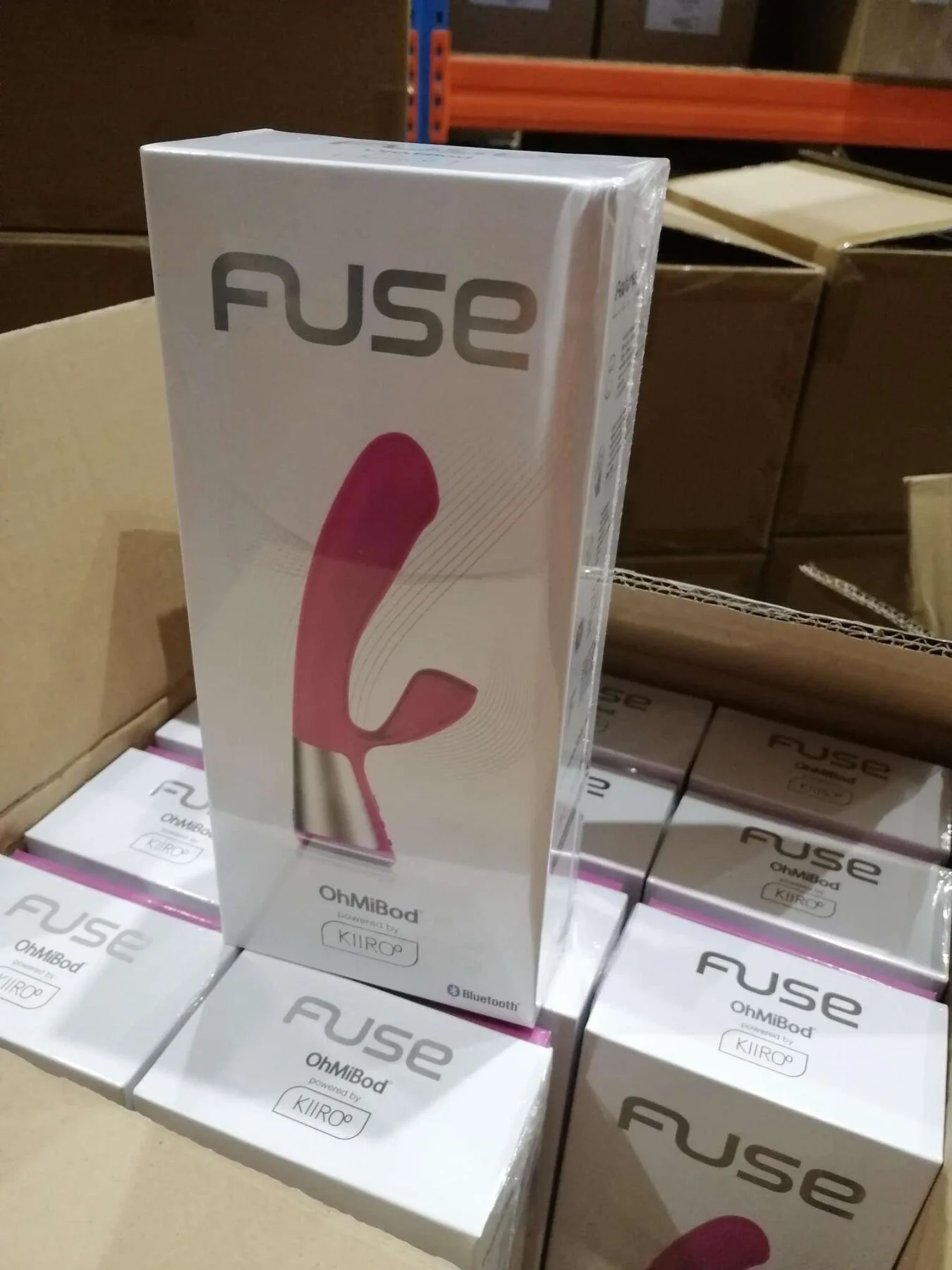 Інтерактивний вібратор-кролик Ohmibod Fuse for Kiiroo Pink (м'ята упаковка) - Зображення 2