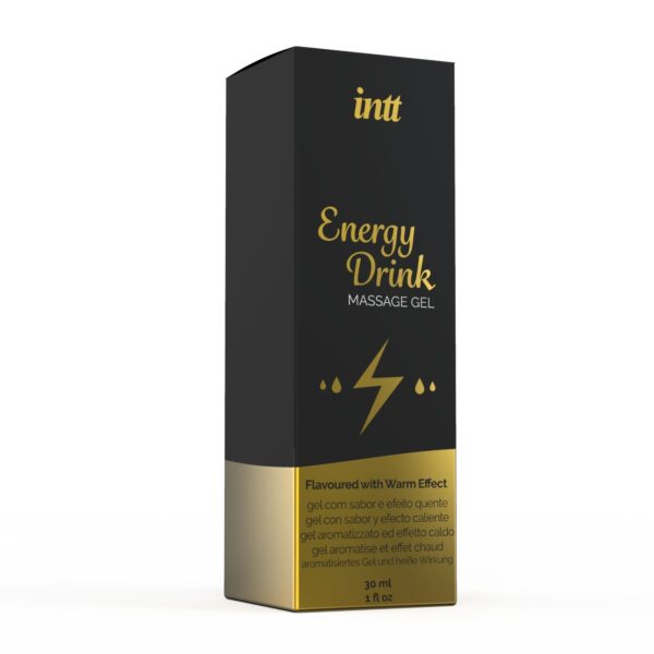 Масажний гель для інтимних зон Intt Energy Drink (30 мл) розігріваючий - Зображення 3