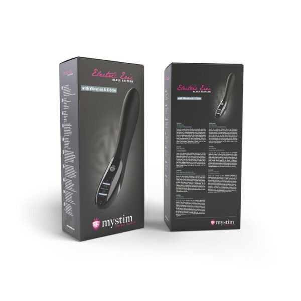 Вібратор з електростимуляцією Mystim Electric Eric eStim Black, міостимулятор - Зображення 9