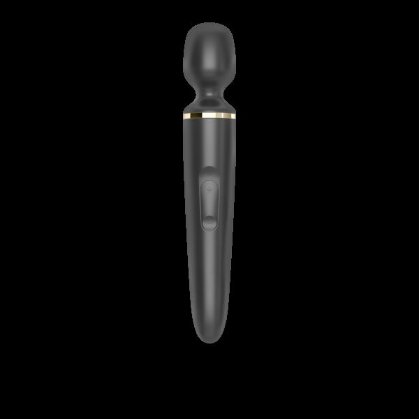 Вібромасажер Satisfyer Wand-er Woman (Black/Gold), водонепроникний, потужний, розмір XXL - Зображення 5