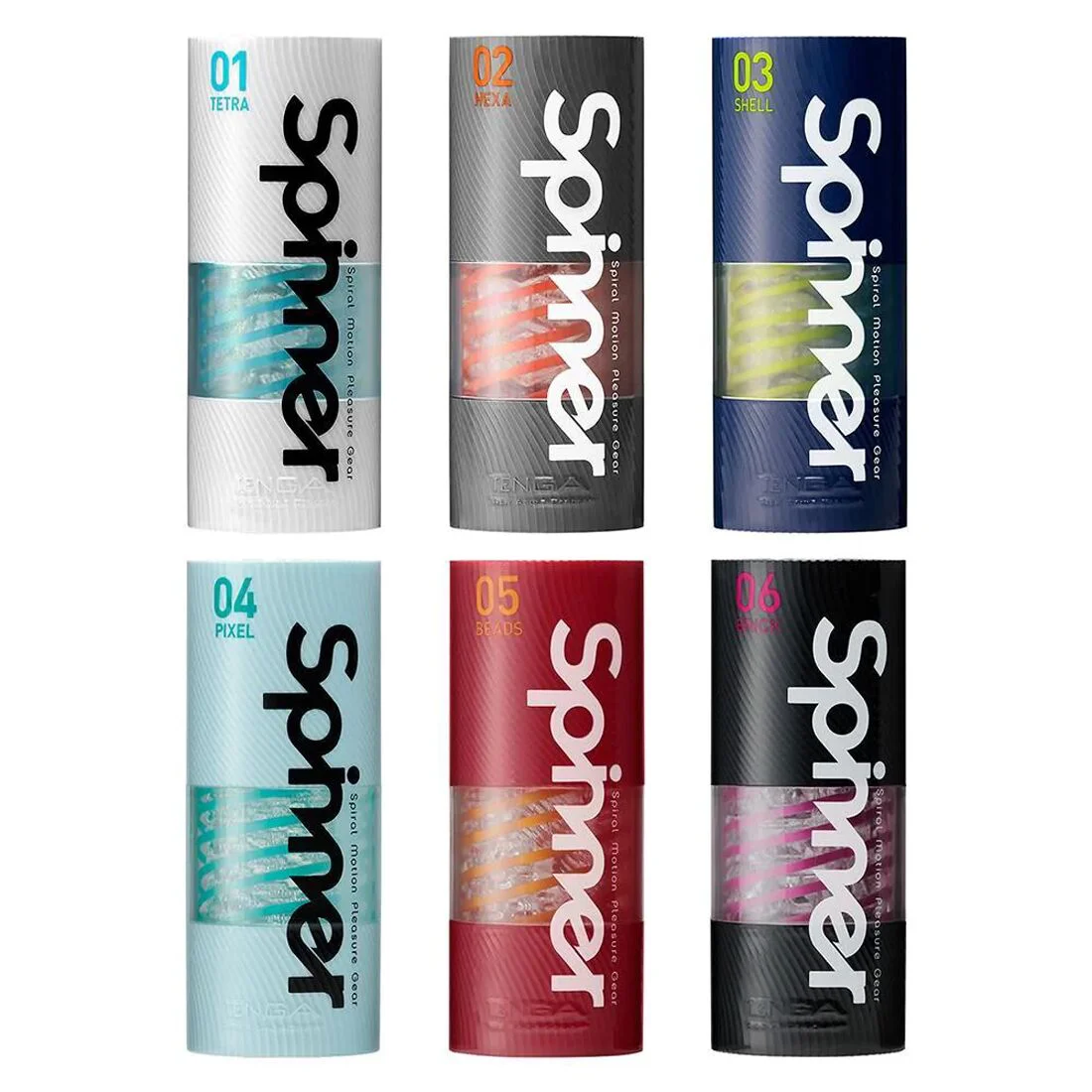 Мастурбатор Tenga Spinner 05 Beads з пружною стимулювальною спіраллю всередині - Зображення 7