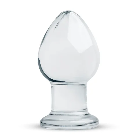 Скляна інтимна пробка Gildo Glass Buttplug No. 26