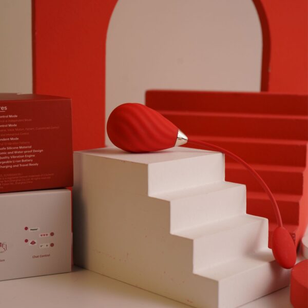 Смарт-віброяйце Magic Motion Sundae Red - Зображення 7