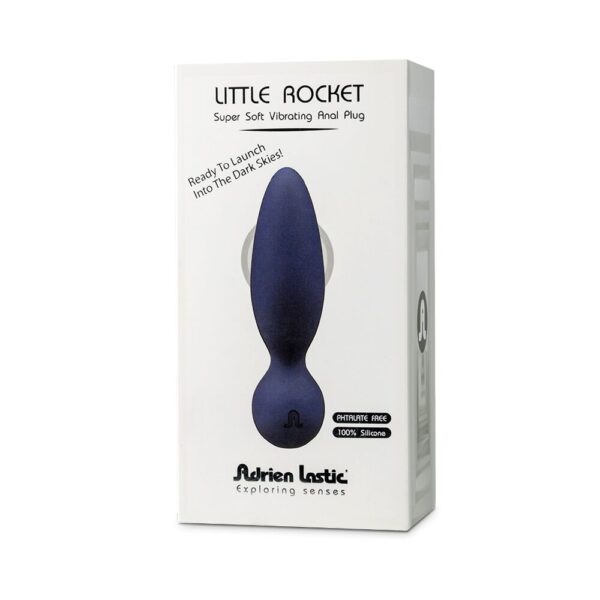 Анальна вібропробка Adrien Lastic Little Rocket макс. діаметр 3,5 см, soft-touch - Зображення 5