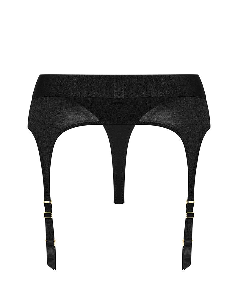 Труси для страпону з підв'язками для панчох Strap-On-Me REBEL HARNESS - L - Зображення 4