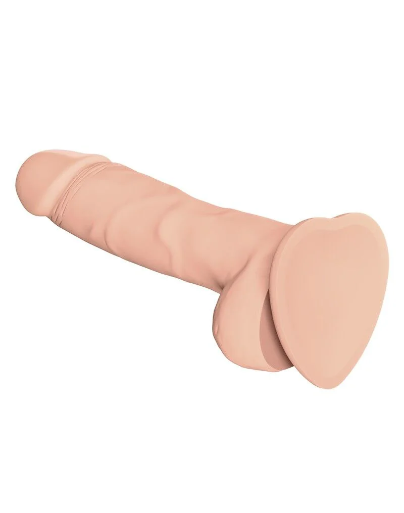 Реалістичний фалоімітатор Strap-On-Me SOFT REALISTIC DILDO Vanilla - Size L - Зображення 2