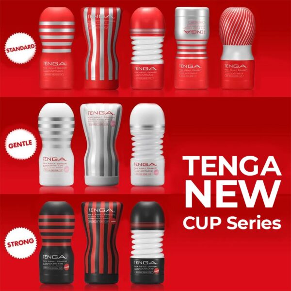 Мастурбатор Tenga Rolling Head Cup Gentle з інтенсивною стимуляцією головки - Зображення 8