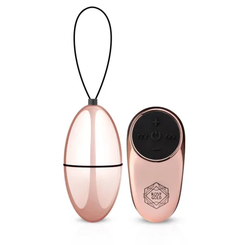 Віброяйце з пультом Rosy Gold – Nouveau Vibrating Egg