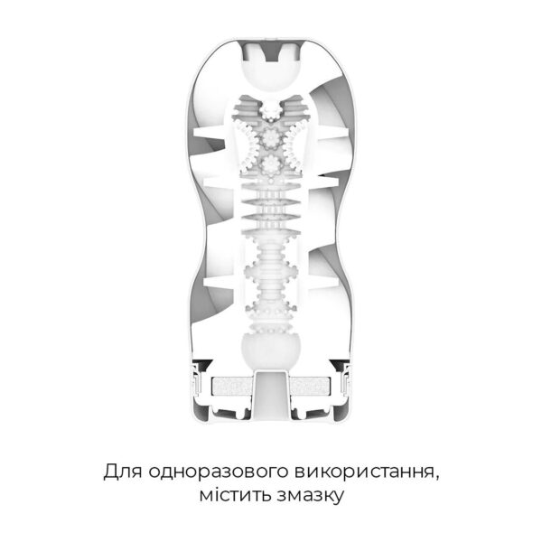 Мастурбатор Tenga Deep Throat Cup Cool Edition з охолоджувальним лубрикантом (глибоке горло) - Зображення 6
