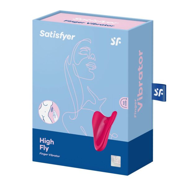 Вібратор на палець Satisfyer High Fly Red - Зображення 6