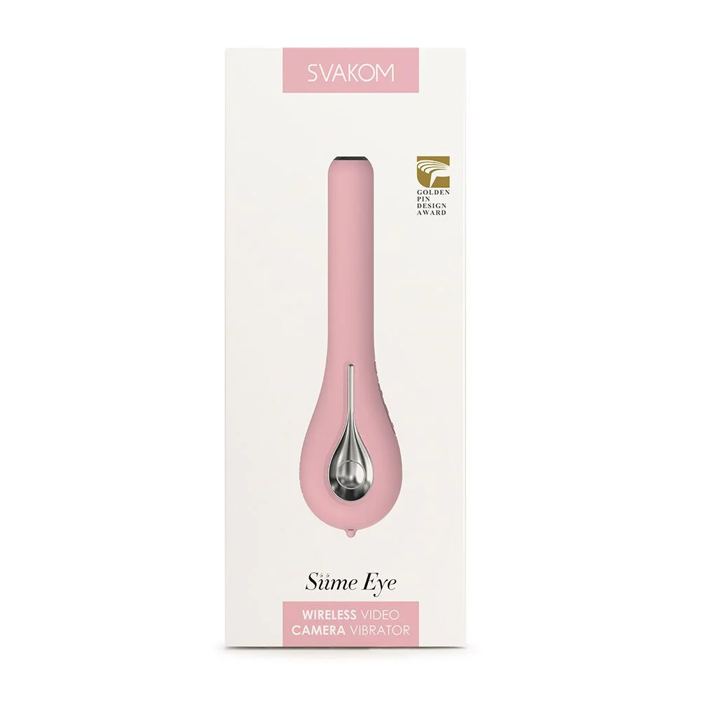 Інтелектуальний вібратор із камерою Svakom Siime Eye Pale Pink - Зображення 8