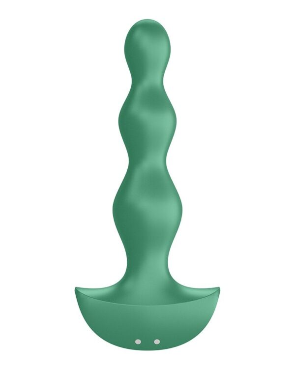 Анальний стимулятор-намистини з двома моторами Satisfyer Lolli-Plug 2 Green - Зображення 5
