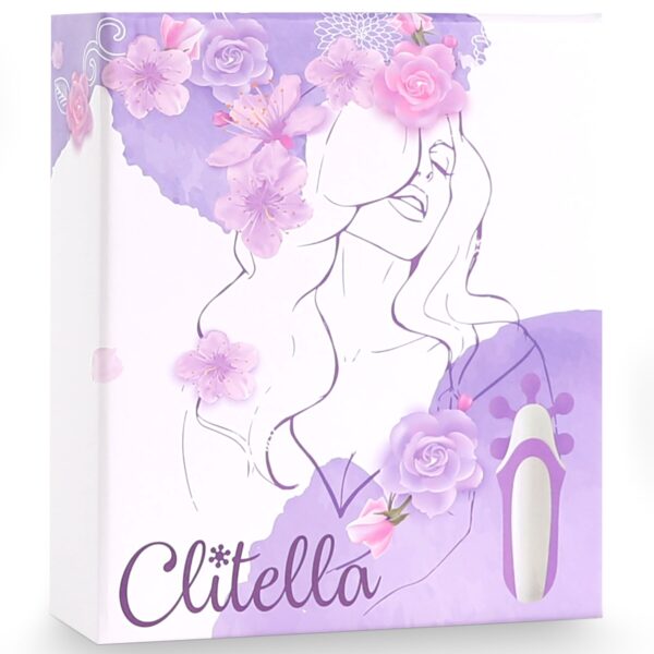 Стимулятор з імітацією оральних пестощів FeelzToys - Clitella Oral Clitoral Stimulator Purple - Зображення 6
