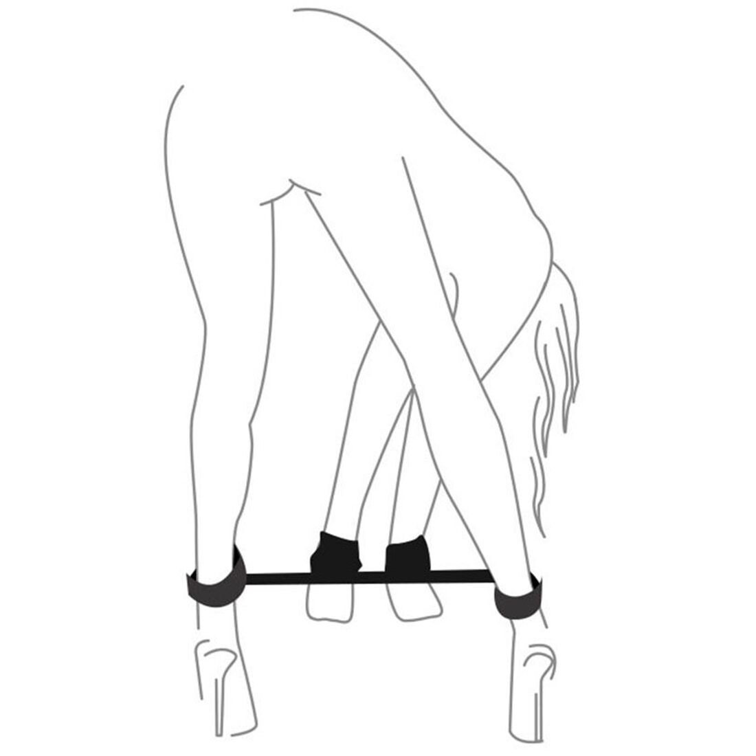 Набір для фіксації Art of Sex – BDSM Straight Line Fixation Simple - Зображення 2